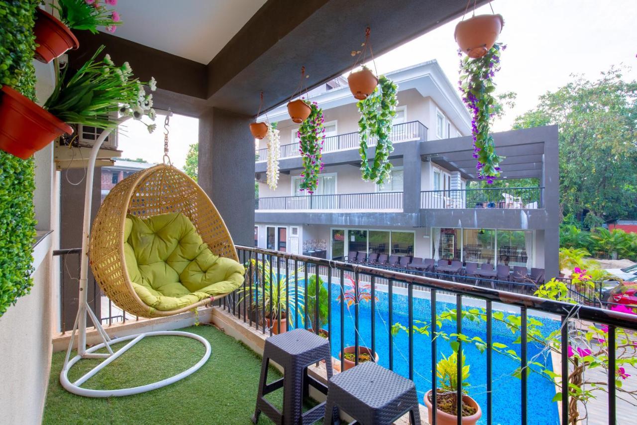 4Bhk Stunning Apartment With Pool 2Bhkx2 Velha Goa Exterior foto
